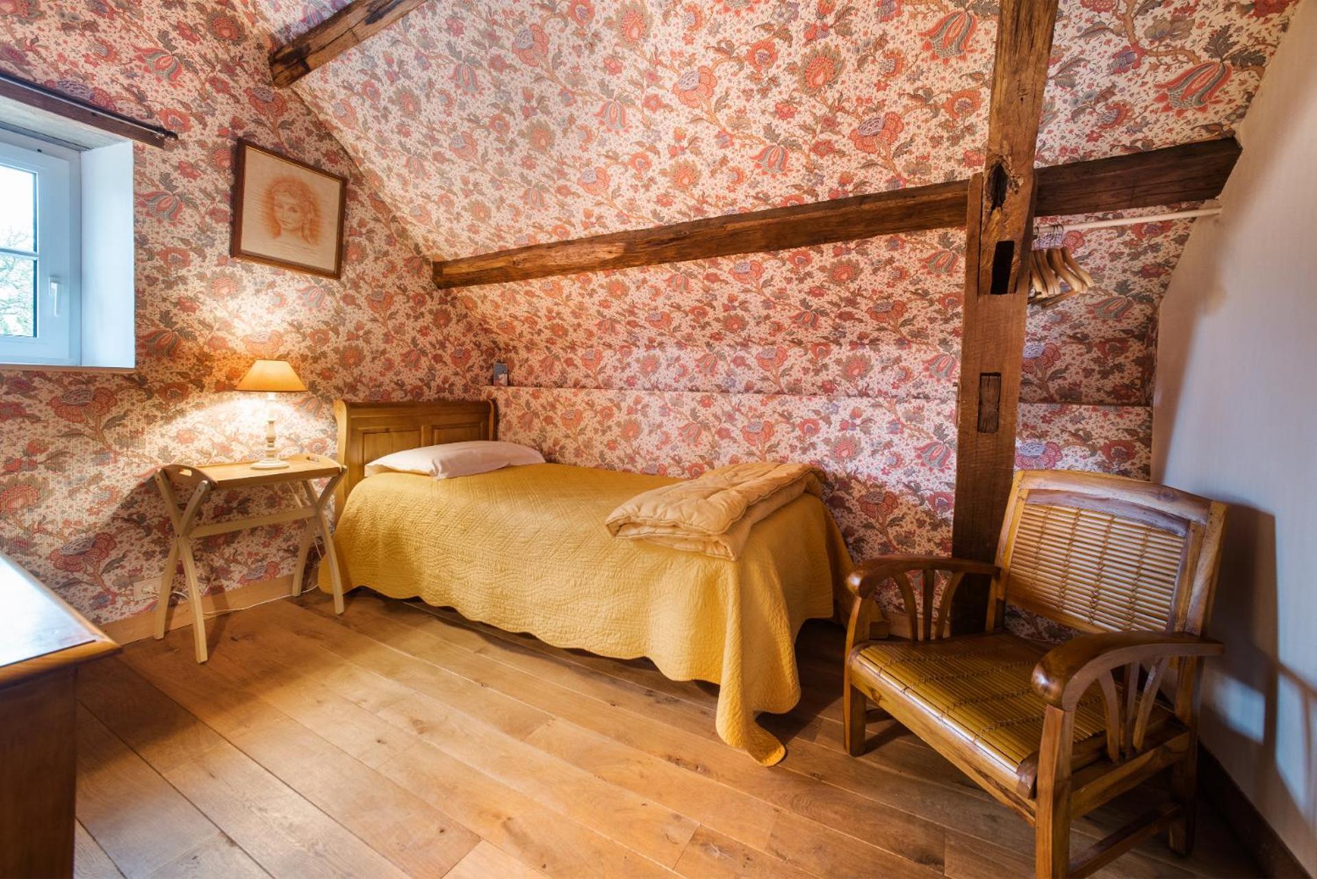 Holiday Home Chateau De Bouceel Mont Saint Michel Vergoncey Kamer foto
